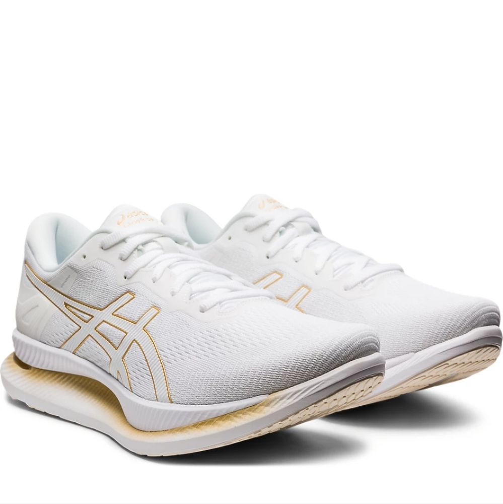 COPY - ASICS GLIDERIDE WHITE/PURE GOLD